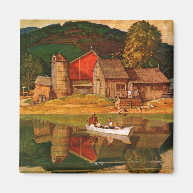 Landschaft des Landschaftsparks von Mead Schäffer Magnet (Vorne)