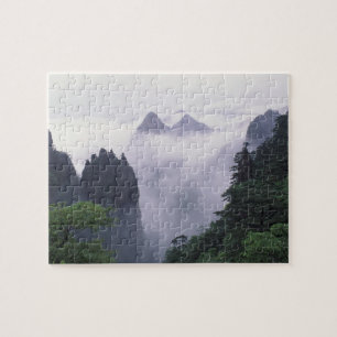 Landschaft des Mt. Huangshan (Gelber Berg) in