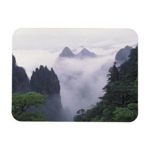 Landschaft des Mt. Huangshan (Gelber Berg) in Magnet