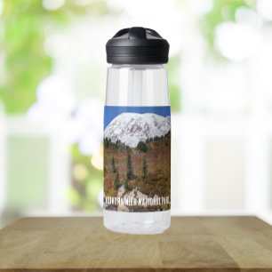 Landschaft des Nationalparks Mount Rainier Trinkflasche