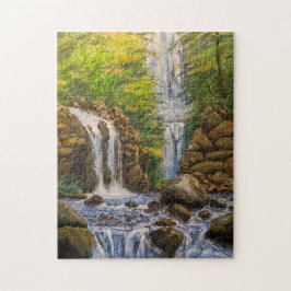 Landschaft des Wasserfalls