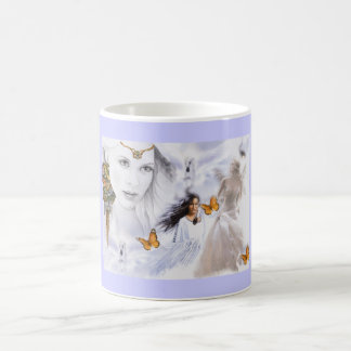 Landschaft die amerikanischen Indianer betreffend Kaffeetasse
