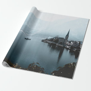 LANDSCHAFT FOTO DES WASSERKÖRPERS IN DER NÄHE DES GESCHENKPAPIER