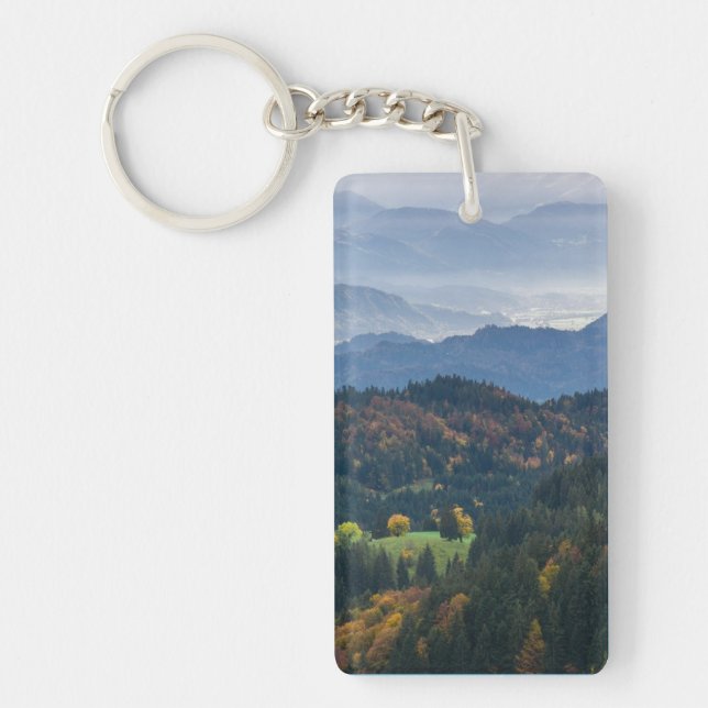 Landschaft-Gebirge Schlüsselanhänger (Vorderseite)