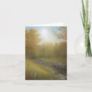 Landschaft Geburtstag Karte
