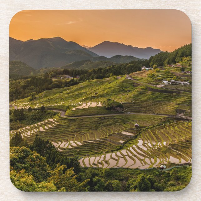 Landschaft Getränkeuntersetzer (Vorderseite)