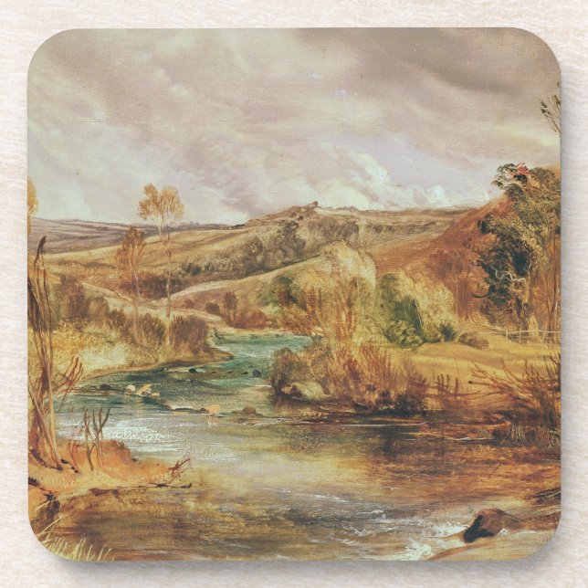 Landschaft Getränkeuntersetzer (Vorderseite)