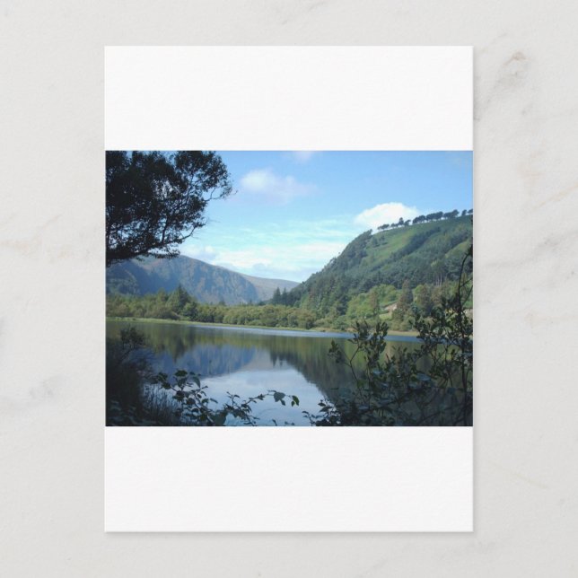 Landschaft, Glendalough Postkarte (Vorderseite)