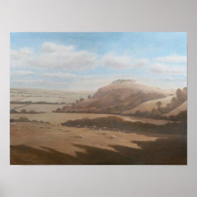 Landschaft Gloucestershire 2012 Poster (Vorne)