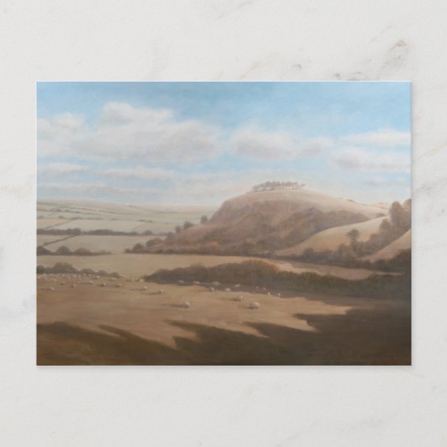 Landschaft Gloucestershire 2012 Postkarte (Vorderseite)