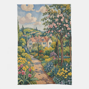 Landschaft Haven Geschirrtuch