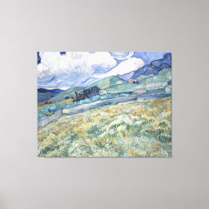 Landschaft hinter Saint-Paul Vincent van Gogh Leinwanddruck