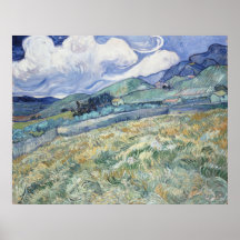 Landschaft hinter Saint-Paul Vincent van Gogh
