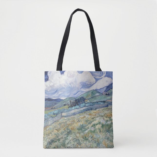 Landschaft hinter Saint-Paul Vincent van Gogh Tasche (Vorderseite)