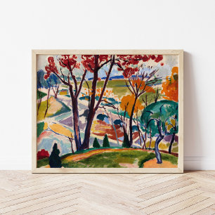 Landschaft, Huntingdon Tal   Henry Lyman Saően Poster