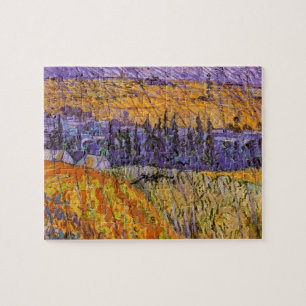Landschaft in Auvers bei Regen von Vincent van Gog