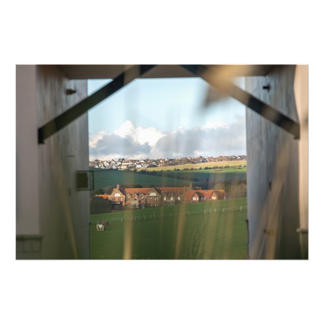 Landschaft in Brighton Fotodruck (Vorne)