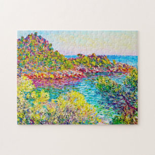 Landschaft in der Nähe des Montecarlo Claude Monet