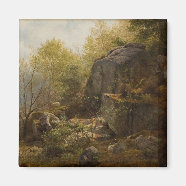 Landschaft in der Nähe von Conway, North Wales (na Magnet (Vorne)