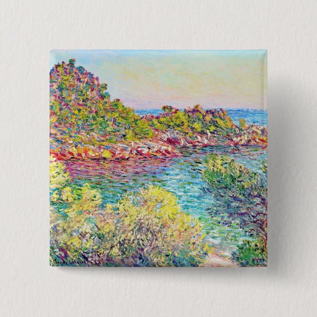 Landschaft in der Nähe von Monte Carlo (von Claude Button (Vorderseite)