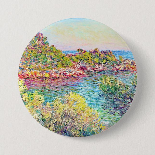 Landschaft in der Nähe von Monte Carlo (von Claude Button (Vorderseite)