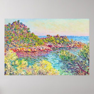Landschaft in der Nähe von Monte Carlo (von Claude Poster