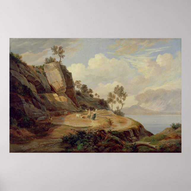 Landschaft in Italien Poster (Vorne)
