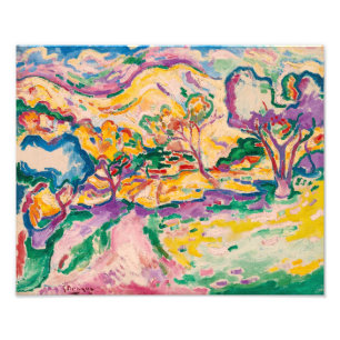 Landschaft in La Ciotat Georges Braque Fotodruck