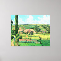Landschaft in Les Patios, Pontoise, berühmtes Bild