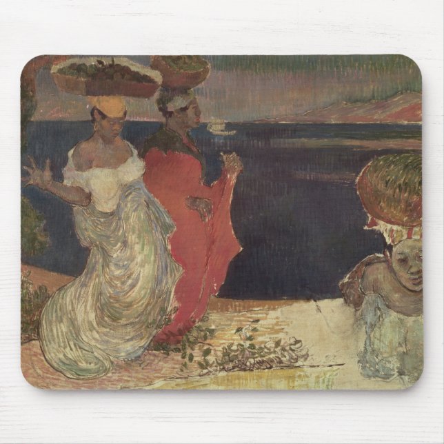 Landschaft in Martinique Mousepad (Vorne)