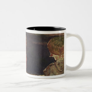 Landschaft in Martinique Zweifarbige Tasse