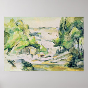 Landschaft in Provence Poster