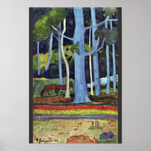 Landschaft in Tahiti durch Gauguin Paul (beste Poster