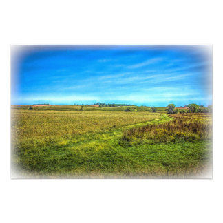 Landschaft Iowa - Fall Fotodruck