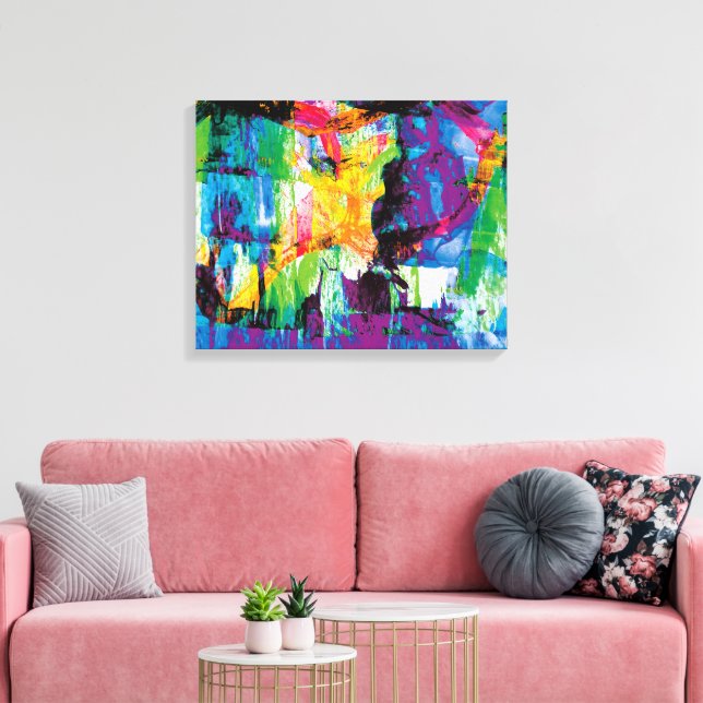 Landschaft IV. Leinwanddruck (Insitu (Wohnzimmer))