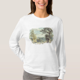Landschaft John Constables mit Bäumen und einem T-Shirt