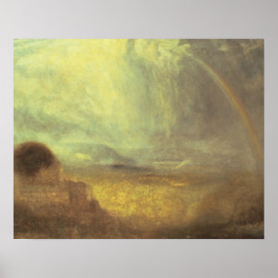 Landschaft Josephs Mallord William Turner   mit Poster
