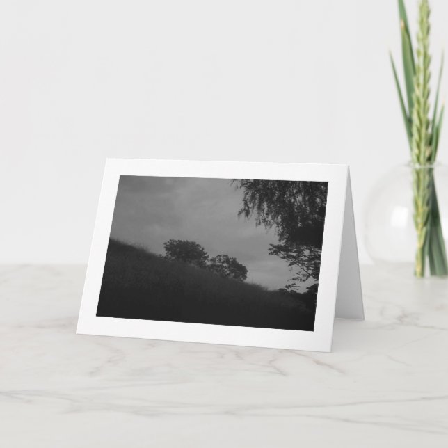 Landschaft Karte (Vorderseite)