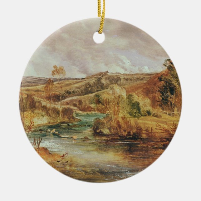 Landschaft Keramik Ornament (Vorne)