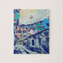 Landschaft kombinieren Anime Birds japanische Stil