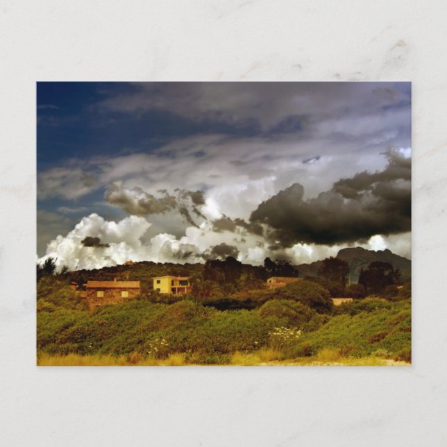 Landschaft Korsikas Postkarte (Vorderseite)