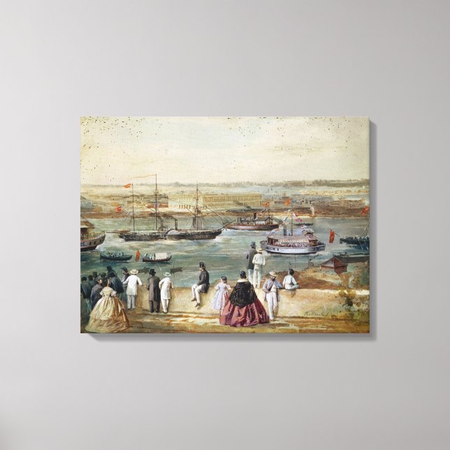 Landschaft Kubas Leinwanddruck (Vorderseite)