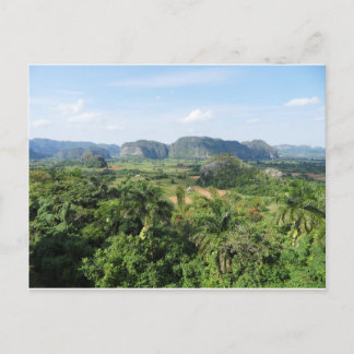 Landschaft Kubas Postkarte