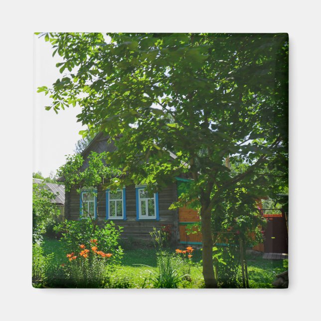 Landschaft Landschaft Landschaft Dorfhaus Magnet (Vorne)
