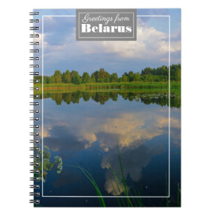 Landschaft Landschaft Seen Weißrussland Himmel Notizblock