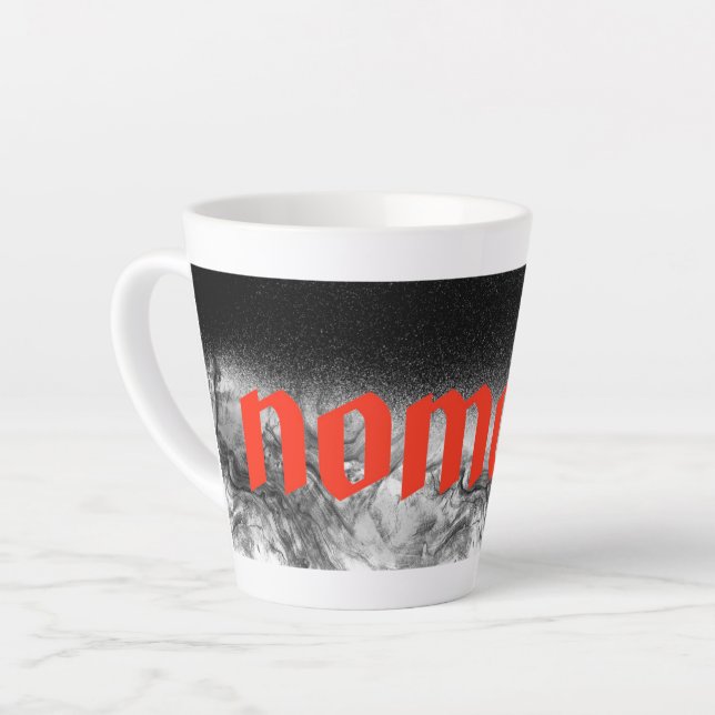 Landschaft Latte Tasse (Linke Ecke)