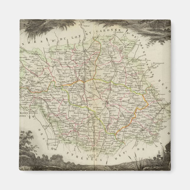 Landschaft Magnet (Vorne)
