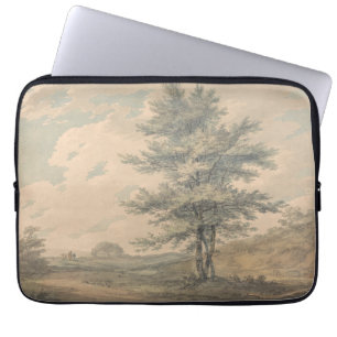 Landschaft mit Bäumen und Figuren - Joseph Mallord Laptopschutzhülle