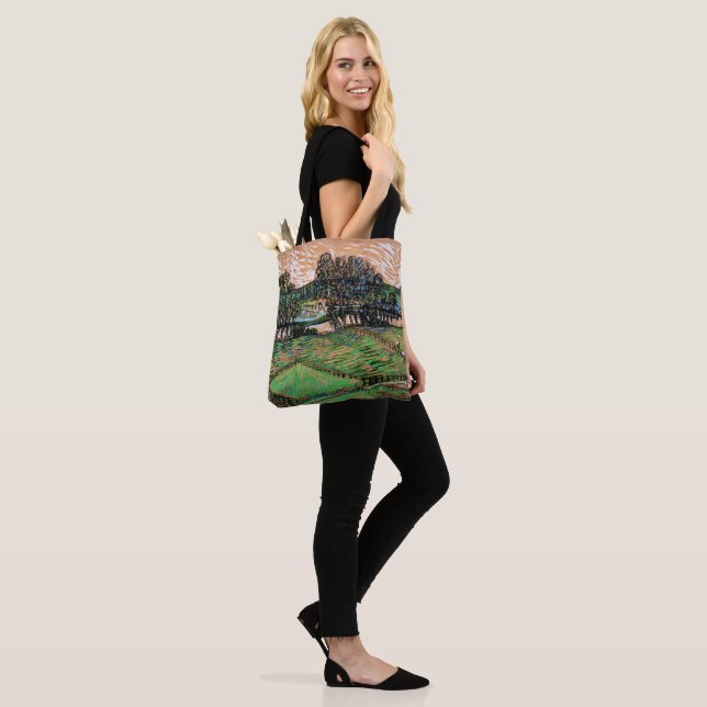 Landschaft mit Brücke über die Oise Tasche (Am Model)