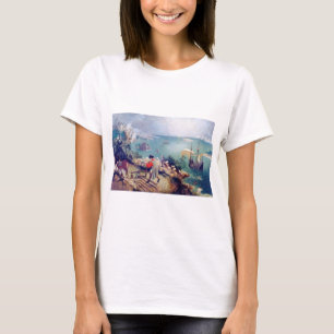 Landschaft mit dem Fall von Icarus, Pieter Bruegel T-Shirt